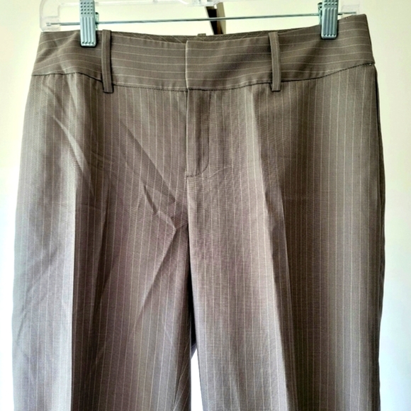Banana Republic Jackson Fit Women's Pinstripe Wool/Silk Pants Size 8 - Picture 3 of 9